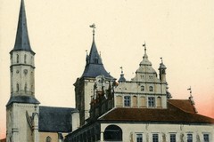 Levoča. Námestie Majstra Pavla, Historická radnica, Bazilika sv. Jakuba