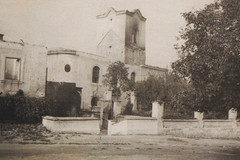 Tisová, kostel sv. Mikuláše. Кostel po požáru
