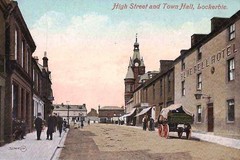 Lockerbie. High Street & Town Hall