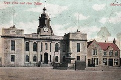 Inverurie. Town Hall & Post Office