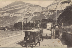Veyrier. Station du tramway