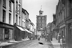 Youghal. Clock Tower & South Main Street