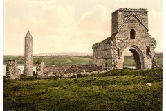 Devenish Island ruins, Lough Erne. County Fermanagh
