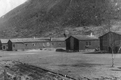 Fangeleiren på Krøkebærsetta i Tromsdalen, fastlandet i Tromsø