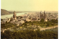 General view, Andernach. The Rhine
