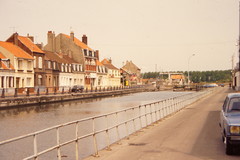 Saint-Omer : Canal du Haut-Pont. Écluse du Haut Pont