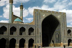 Isfahan. Shah Mosque, North Liwan