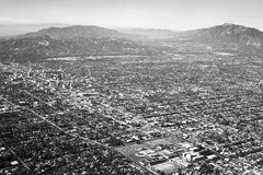 Pasadena aerial, looking northwest