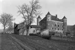 Jarrie : château de Bon Repos. Vue d'ensemble