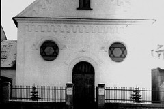 Přeštice, synagoga, západní průčelí