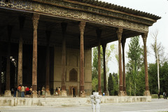 Isfahan. Chehel Sotun, Shah Abbas Audience Hall
