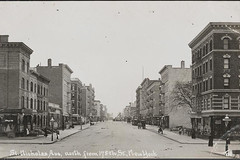 St. Nicholas Ave, north from 178th St., New York.