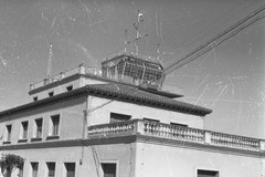 Torre de control del aeródromo militar de Agoncillo