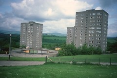Cumbernauld. View of blocks on Seafar 3 development