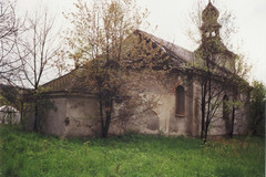 Slezská Harta, kaple sv. Michala, pohled zezadu zleva