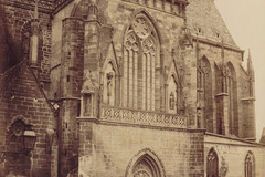 Portail latéral de l'église de Colmar