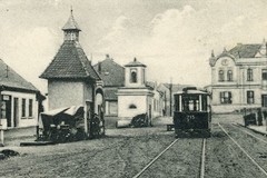 Žabovřesky, kaple sv. Floriána. Рohled ulicí ke kapli