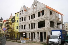 New buildings in Głogów