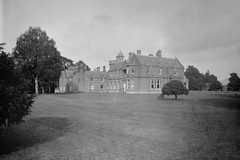 Auchterarder House General view of rear elevation