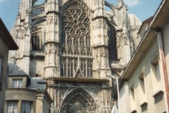 Façade sud de la cathédrale de Beauvais