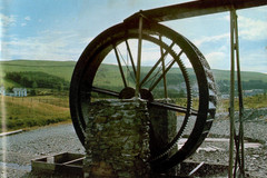 An original working water wheel