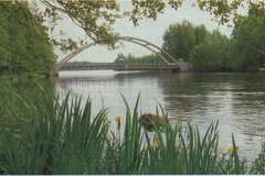 Savukosken silta, Ahvenkoski