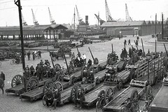 Le port d'Anvers, où la grève a commencé le 2 juin 1936
