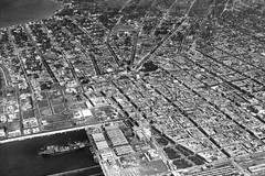 Veracruz. Fotografía aеrea de la ciudad en 1946