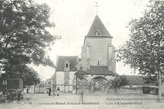 Église d'Ainay-le-Vieil. Ensemble ouest