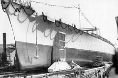 Stapellauf Schlachtschiff Tirpitz