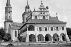 Levoča. Historická radnica, Bazilika sv. Jakuba