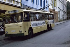 SWS (Solingen) trolleybus 31 Wuppertal Vohwinkel