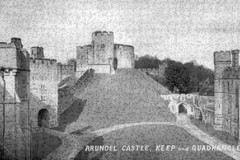 Arundel Castle. Keep and Quadrangle