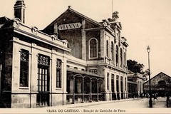 Viana do Castelo. Estação do Caminho de Ferro