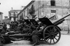 Artillería italiana en Sigüenza