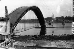 Le nouveau pont en ciment armé de Plougastel à Brest