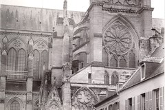 Cathédrale de Soissons. Le croisillon Nord du transept