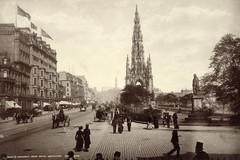 Scott Monument, from the Royal Institution