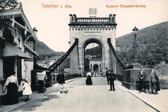 Tetschen (Děčín). Kaiserin-Elisabeth-Brücke