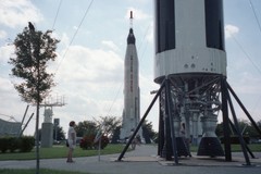 Cape Canaveral Air Force Station. Rocket garden