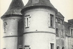 Château du Châtelet à Balazé. Les Tourelles