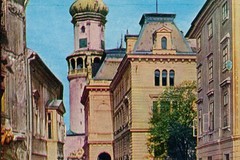 Sopronban. Városháza és a Tűztorony