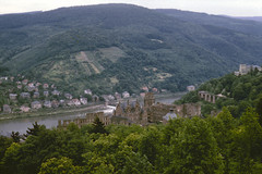 View of the Neckar River and Heidelberg Castle