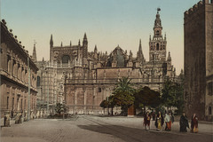 Plaza del Triunfo con la Catedral