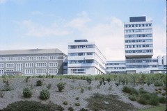 Earth Sciences building and neighbouring buildings