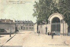 Montier-en-Der. Place Auguste Lebon. Haras: Porte d'honneur