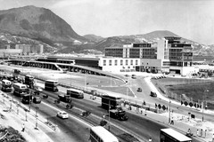 Kai Tak Airport terminal building along Prince Edward Road
