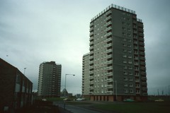 View of Gallowhill Court, Glencairn Court, and Arkleston Court