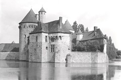 Château d'Olhain à Fresnicourt-le-Dolmen : côté sud-ouest
