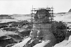 The restoration of the sphinx